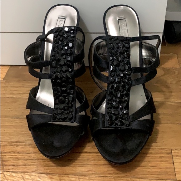BCBG Peekaboo Sandals/ Heels - Picture 1 of 5